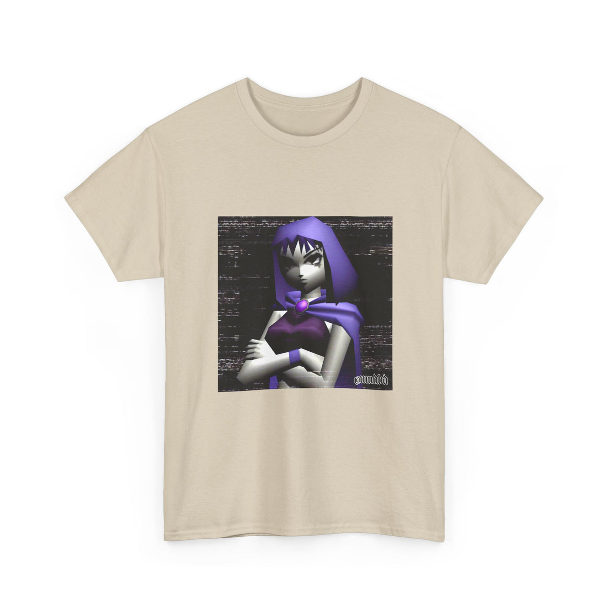 Low-Poly Raven Glaring Tee