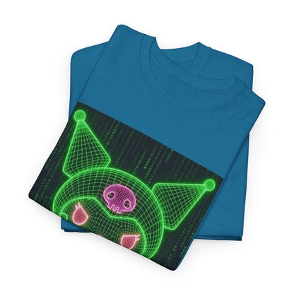 Kuromi Flipping The Bird Matrix Tee