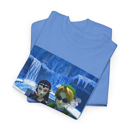 Goth Zora And Link Chilling Icy Plateau