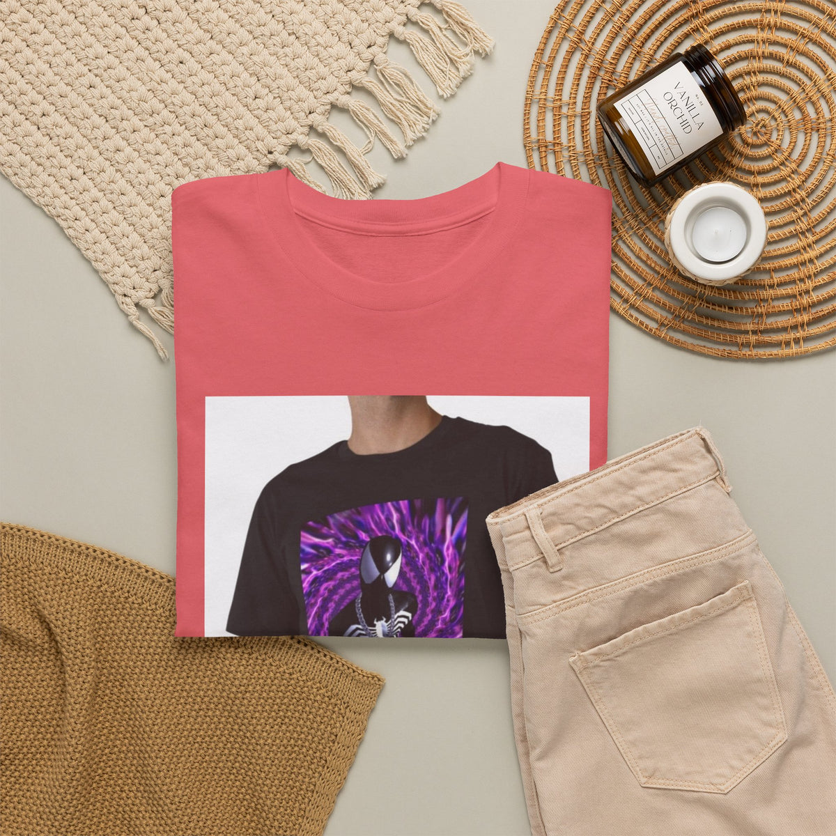 Symbiote Spidey Sipping Lean Tee