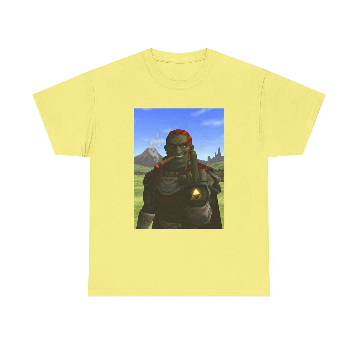 Ganondorf Smoking, Flipping Bird Tee