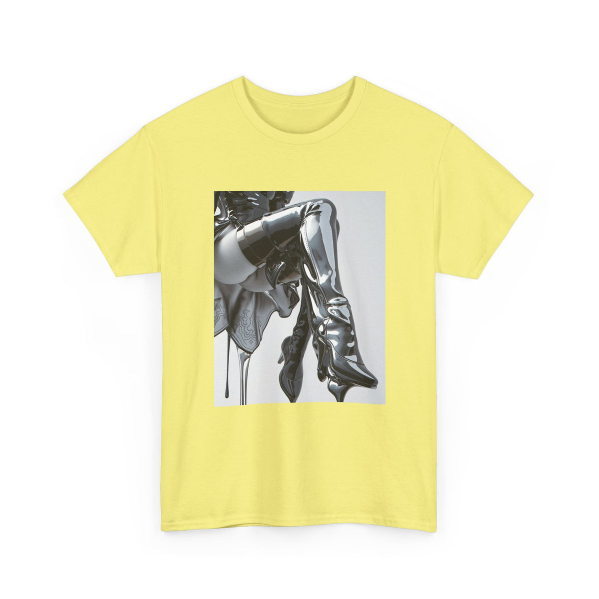 Liquid Chrome Flow Graphic Tee