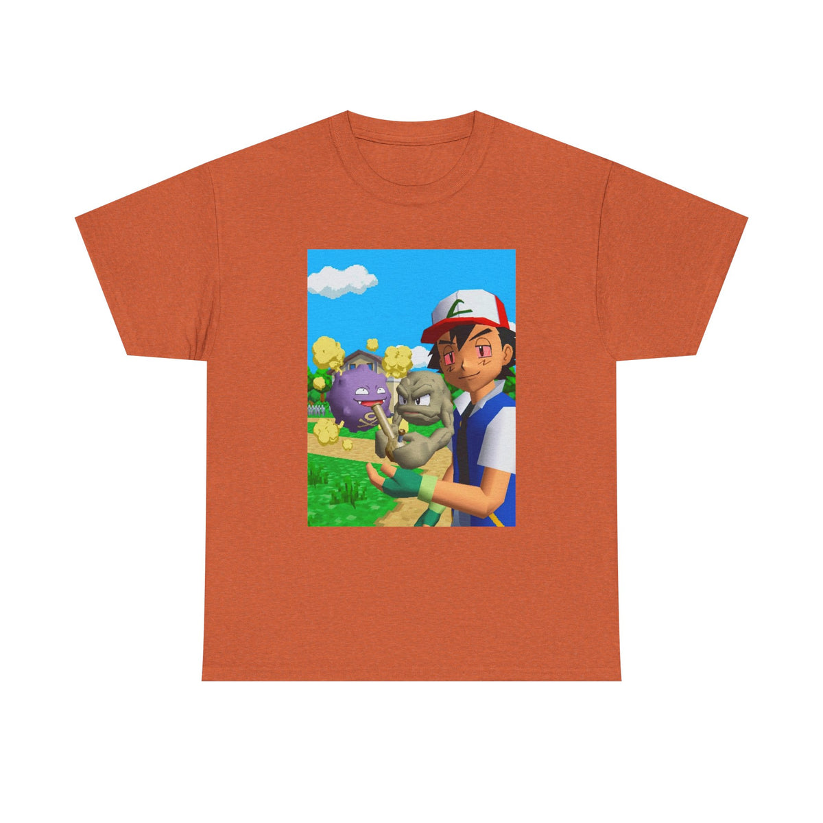 Ash, Geodude, Koffing Get High