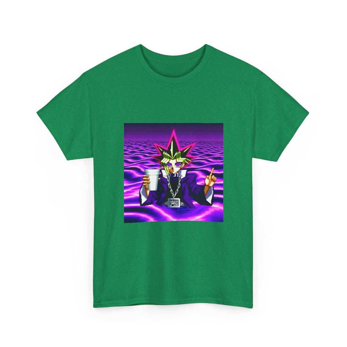 Yami Yugi Sipping Lean In Cyber Purple