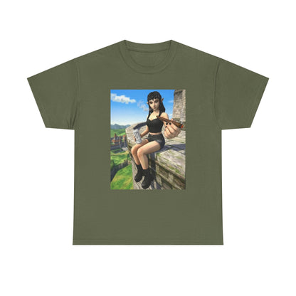 Edgy Elf Offering You A Blunt Tee