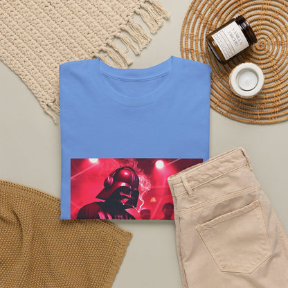 Darth Vader DJ Mixing And Smoking Tee