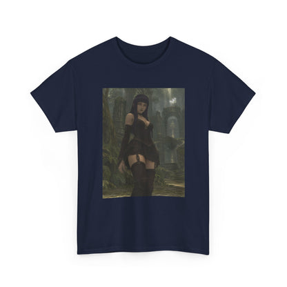 Gothic Byakugan Hinata In Ruined Forest