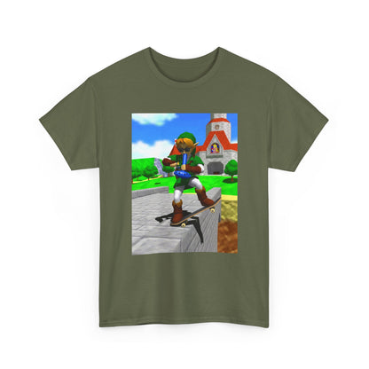 Stoner Link On Skateboard With Ocarina Bong