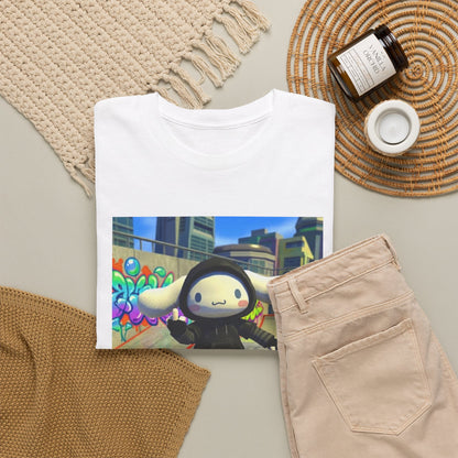 Edgy Cinnamoroll Skater Flipping Off Tee