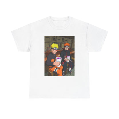 Naruto And Pain Sipping Lean Tee