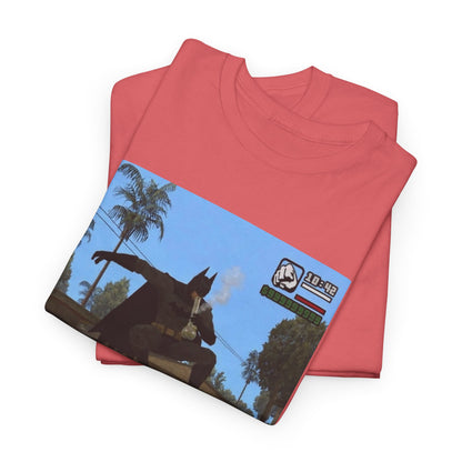 Batman Smoking Bong Skateboard Stunt Tee