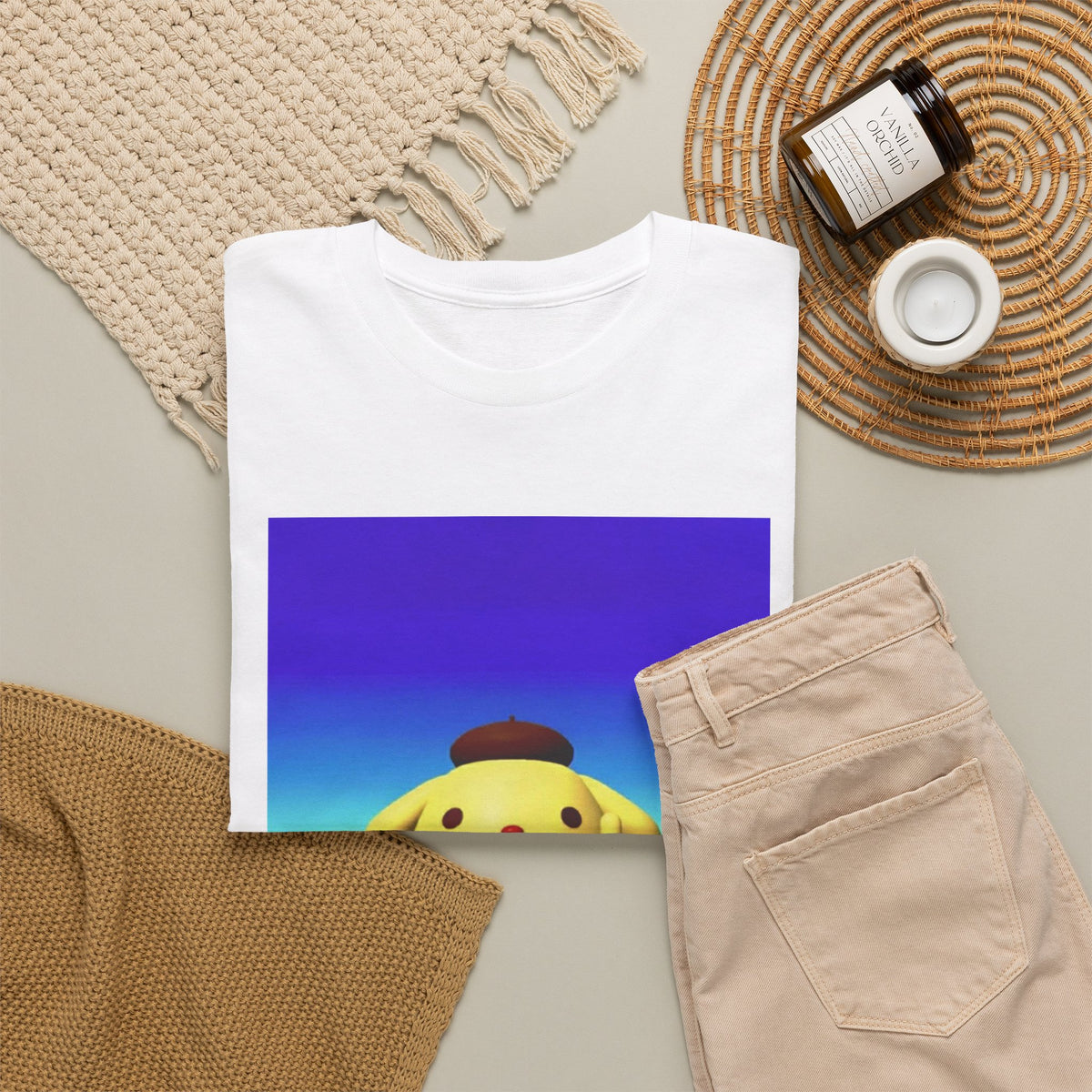 Pompompurin Flipping The Bird Tee