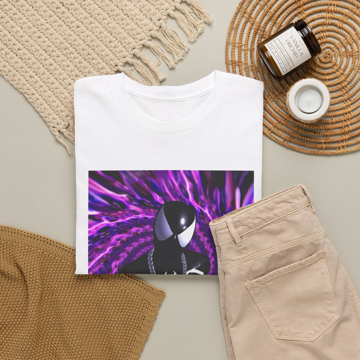 Symbiote Spidey Offering Lean Tee
