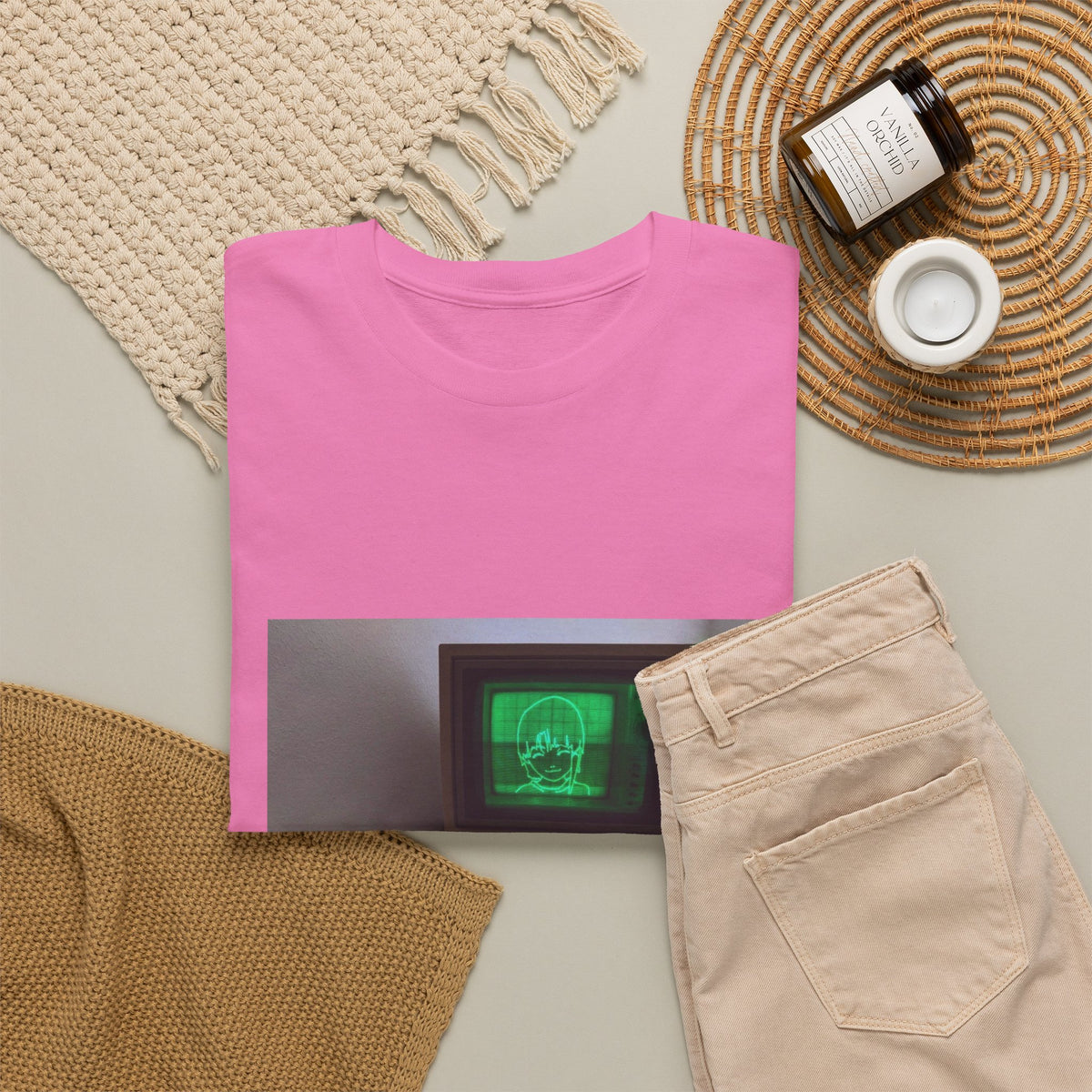 Vivid Hemp Horizon Graphic Tee