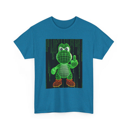 Matrix Yoshi Flipping The Bird Tee