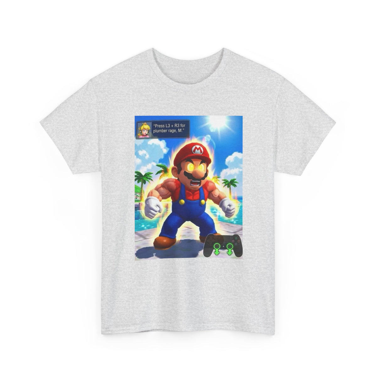 Mario Unleashes Plumber Rage Power