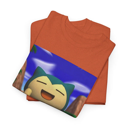 Snorlax Flipping The Bird Tee