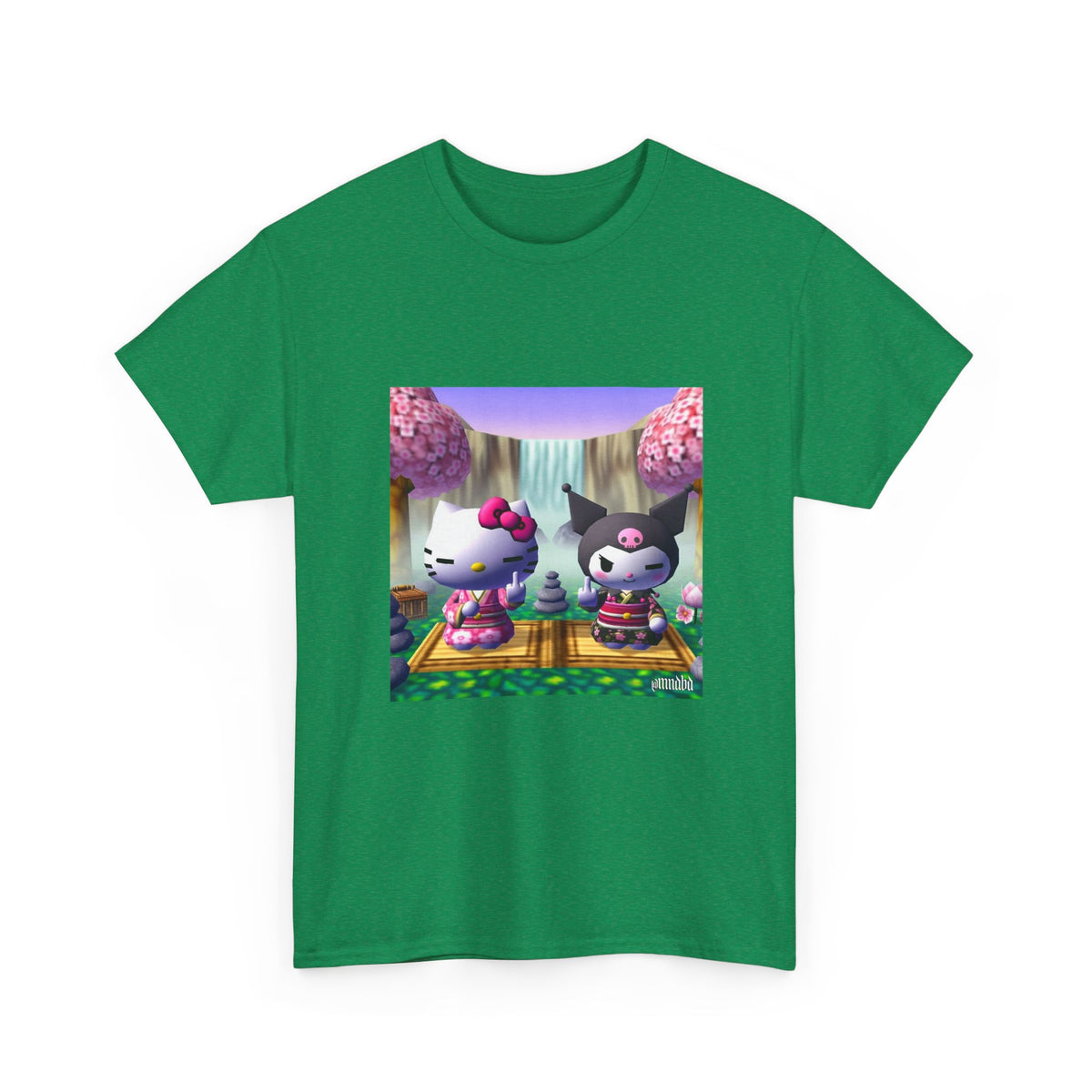 Hello Kitty and Kuromi Giving The Finger Tee