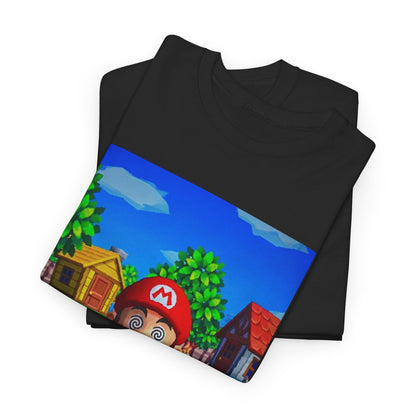 Mushroom-Tripping Mario Flips The Bird Tee