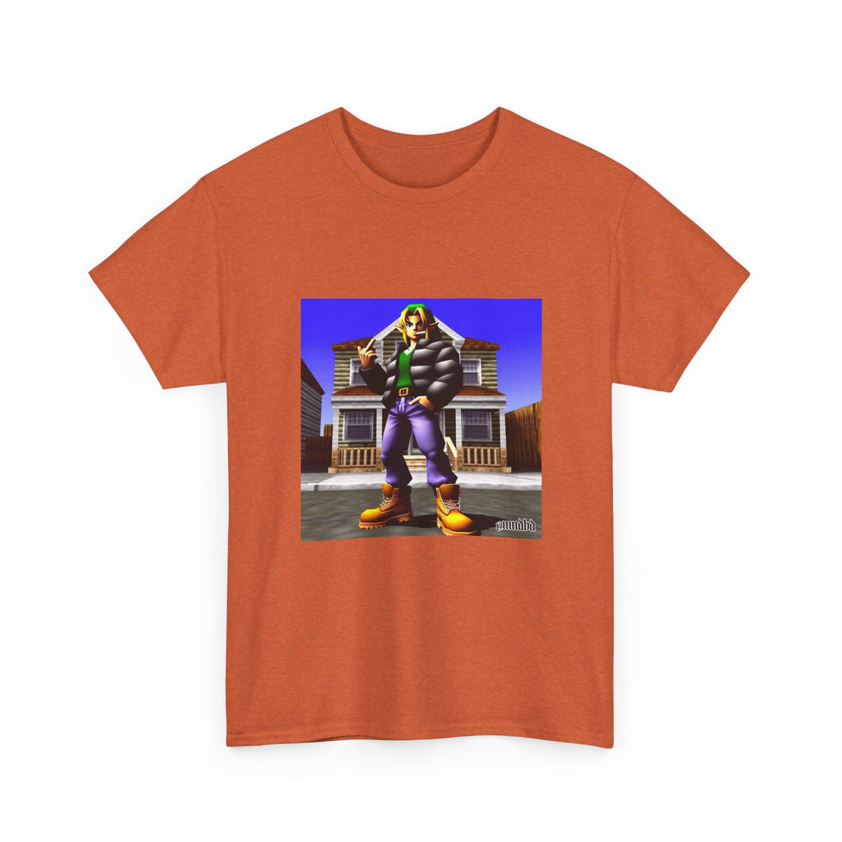 Link In Streetwear Flipping The Bird Tee