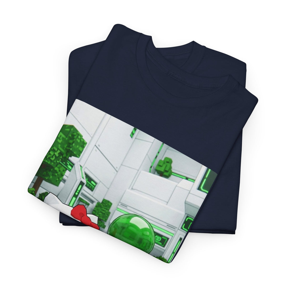 Low Poly Hello Kitty And Green Alien Flip Off