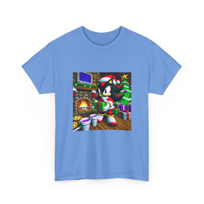 Shadow The Hedgehog Christmas Drip Tee