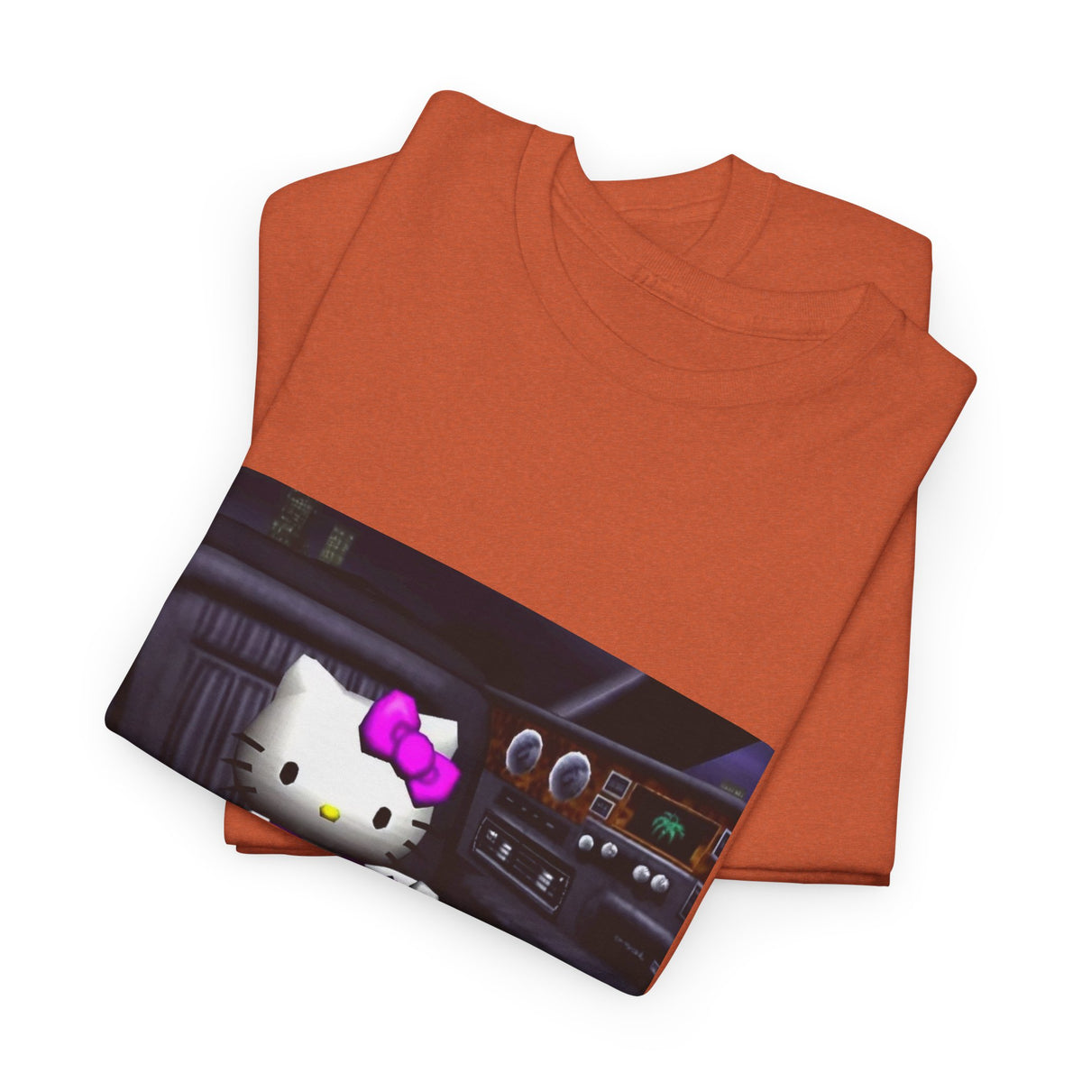 Kitty Pouring Purple Drank In Car Tee