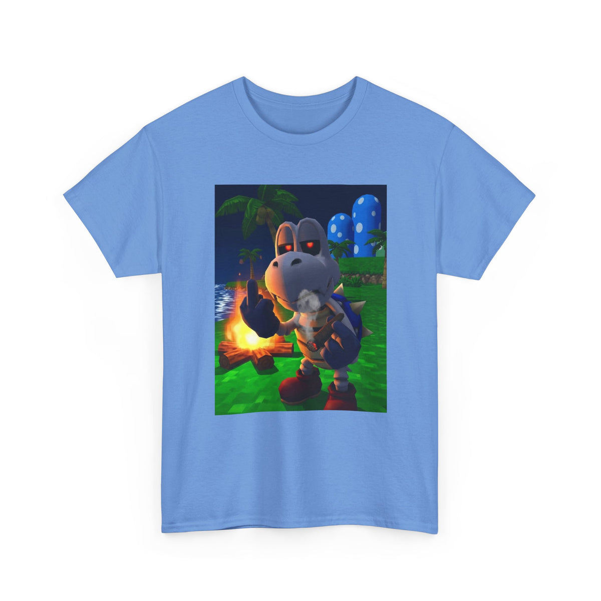 Dry Bones Giving The Finger Smoking Cigar Tee