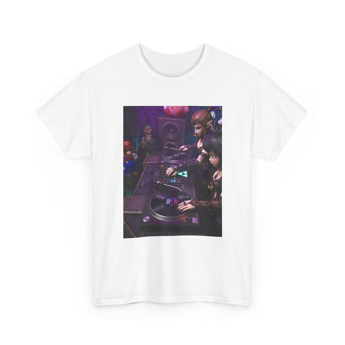 Anime DJ Duo Spinning Tracks