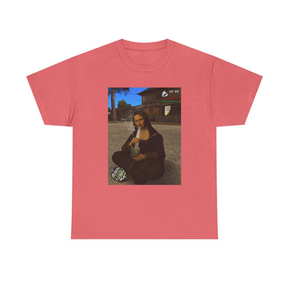 Mona Lisa Hitting The Bong Tee