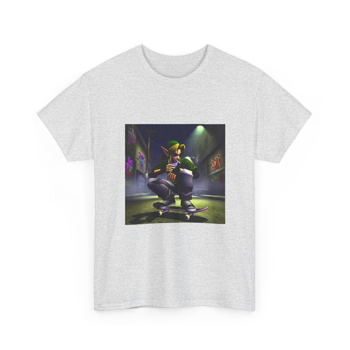 Skater Link Smoking In The Alley Tee (Design 7)
