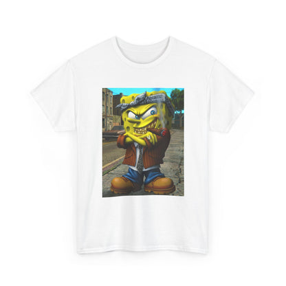 Thug Spongebob Smoking On The Streets