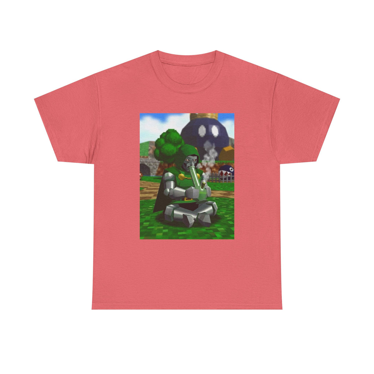 Doom Brocc Head Smoking Bong Tee