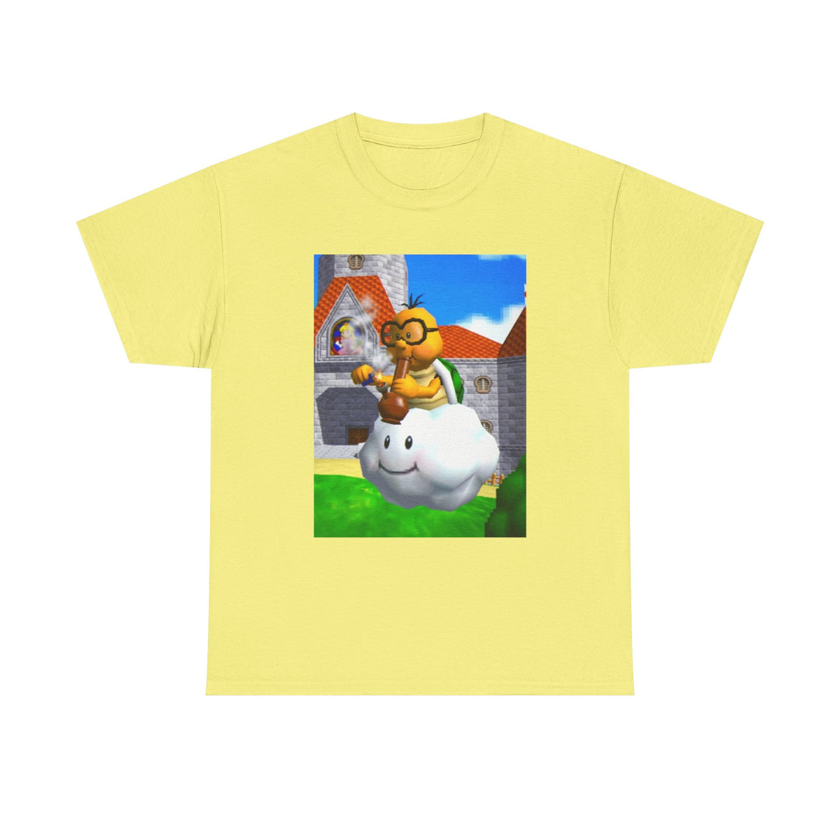 Lakitu Chilling On Cloud Smoking Tee