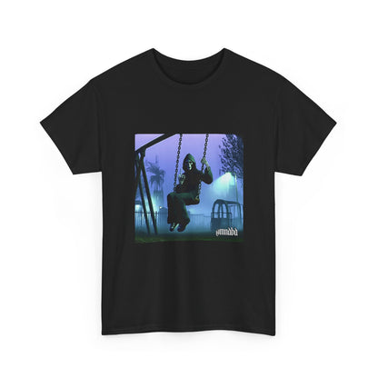 Grim Reaper Giving Middle Finger On Swing