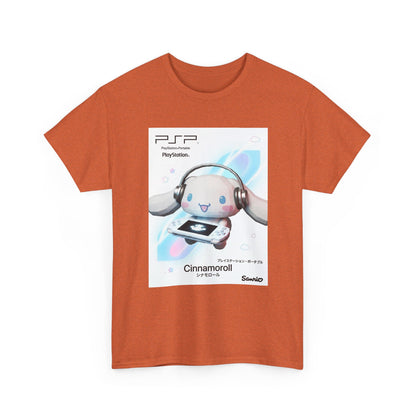 Cinnamoroll Gaming With Headphones On PSP