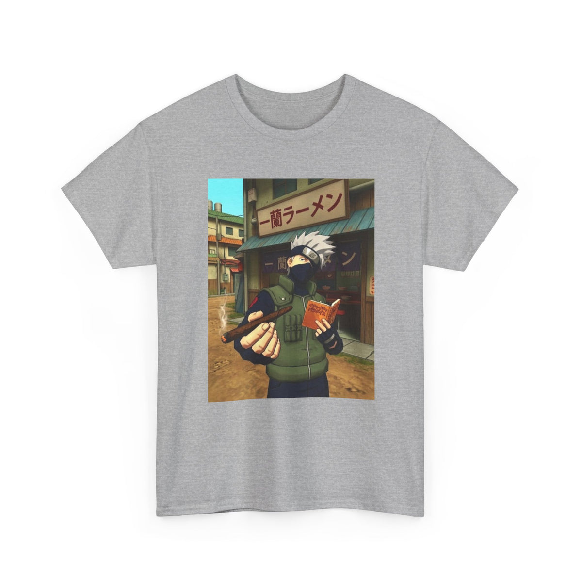 Kakashi Chillin' With A Blunt Tee (Design 5)
