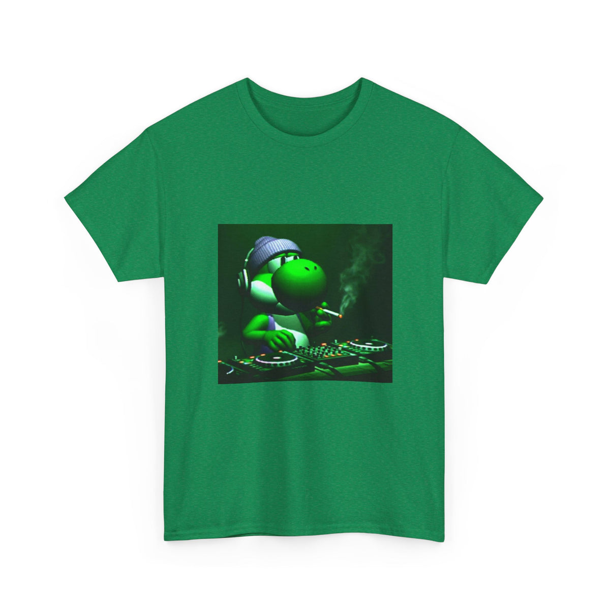 DJ Yoshi Smoking & Mixing Beats