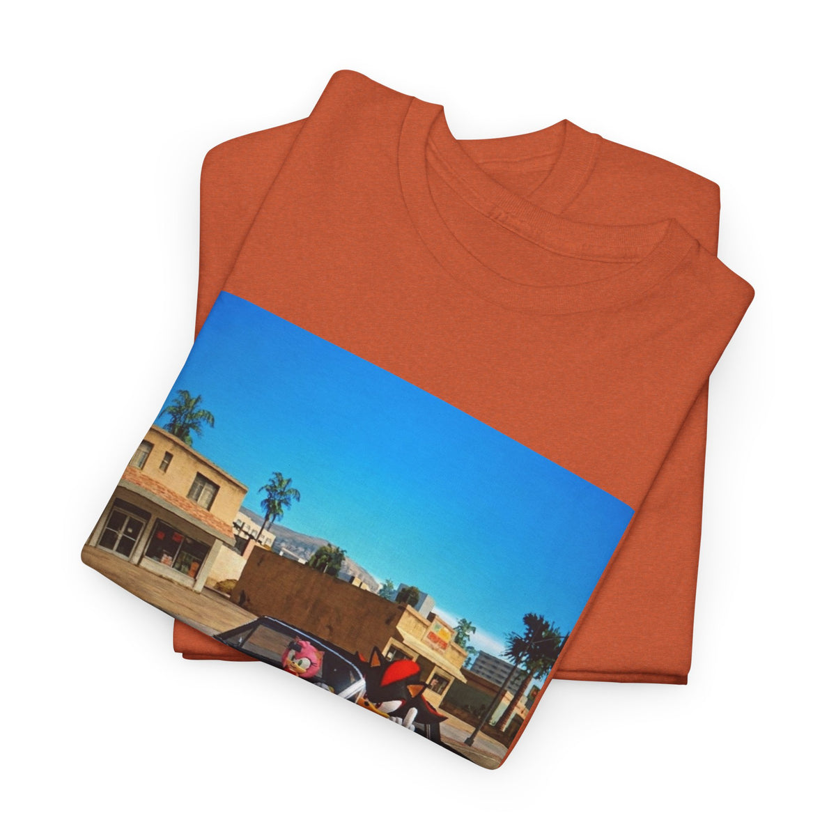 Shadow and Amy Cruising Lowrider Tee