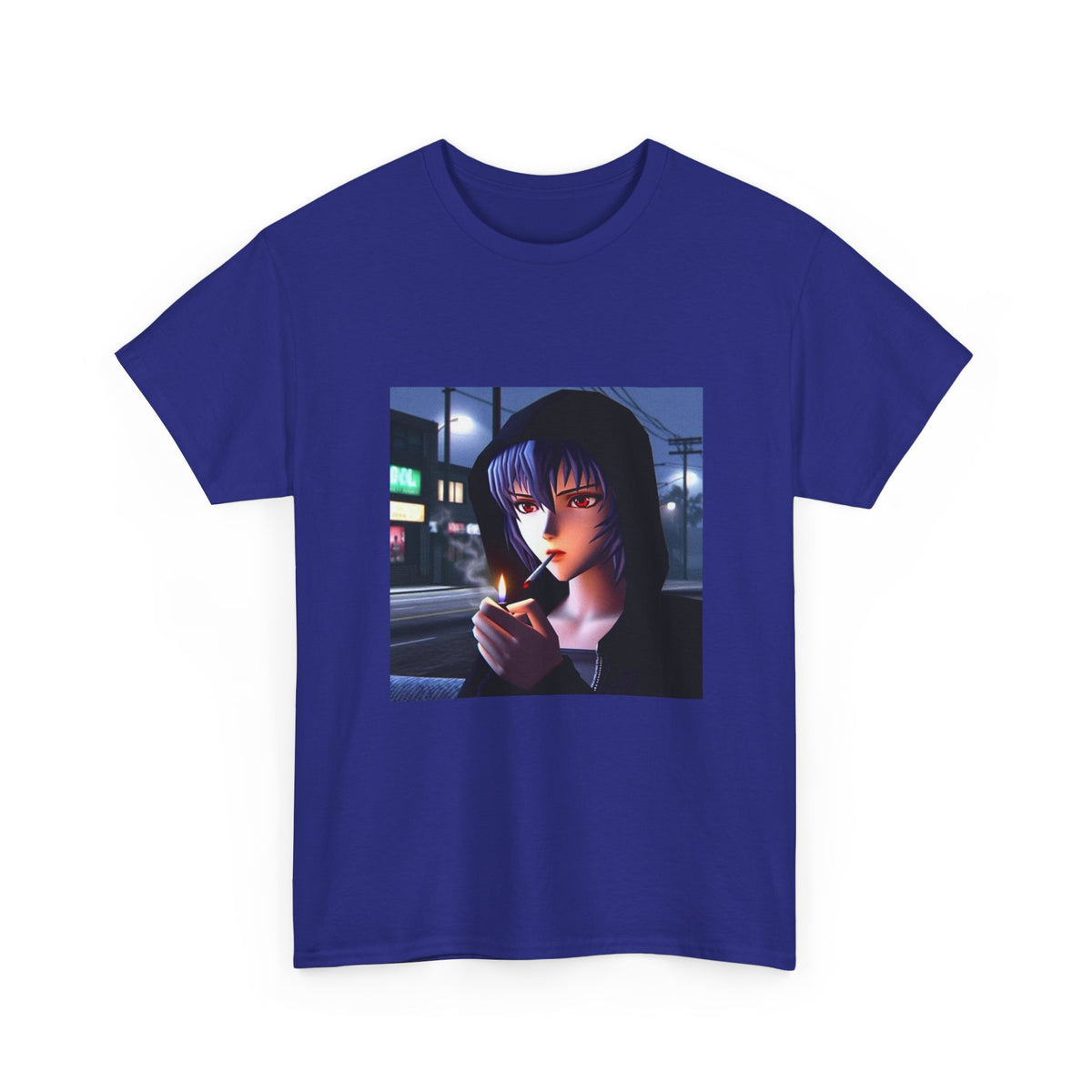 Rei Ayanami cruising GTA San Andreas Tee (Design 2)