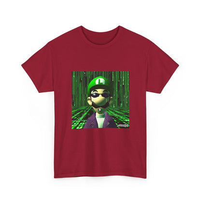 Matrix Luigi Smoking In The Glitch