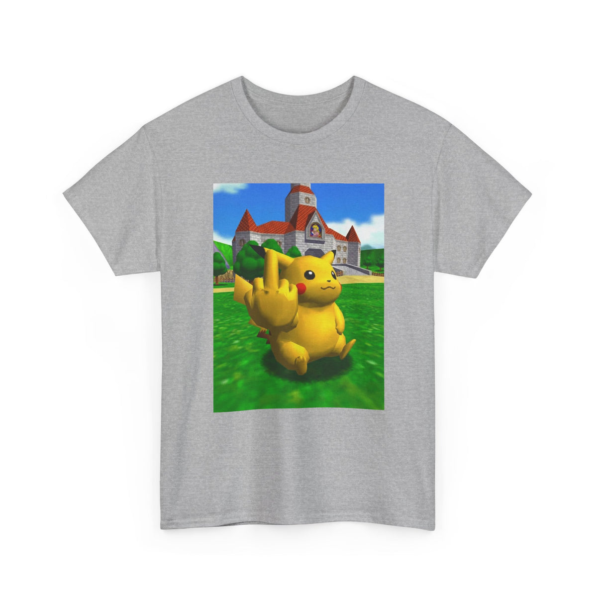 Pikachu Flipping The Bird Tee