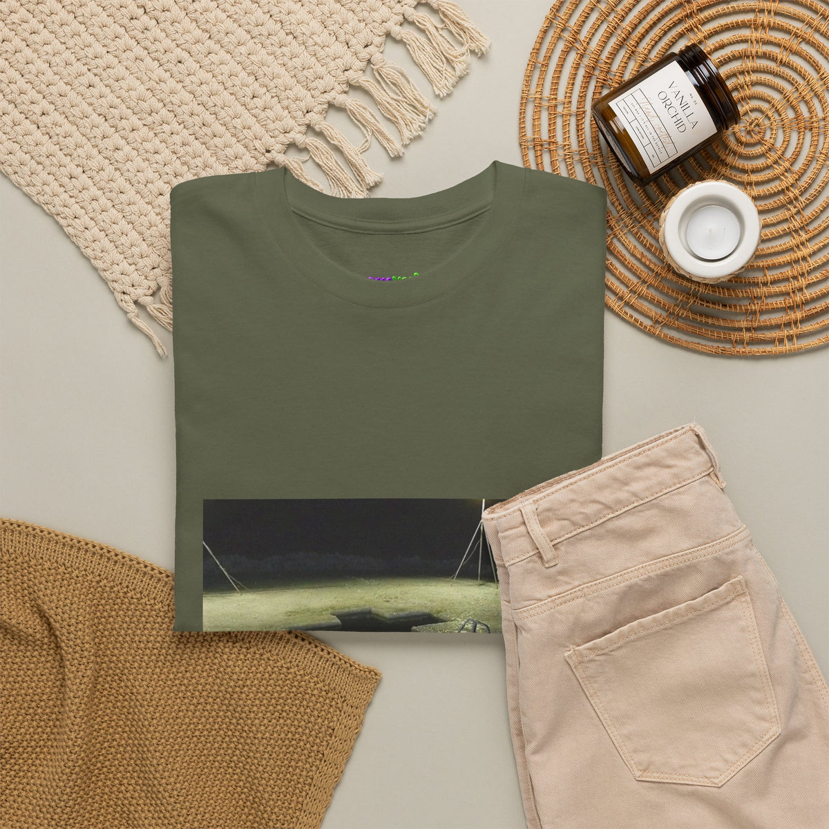Neon Mirage Graphic Tee