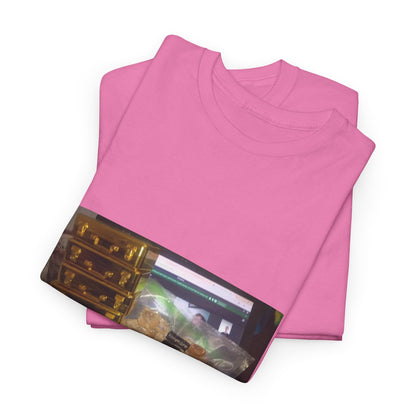 Gold Briefcase Stash Tee