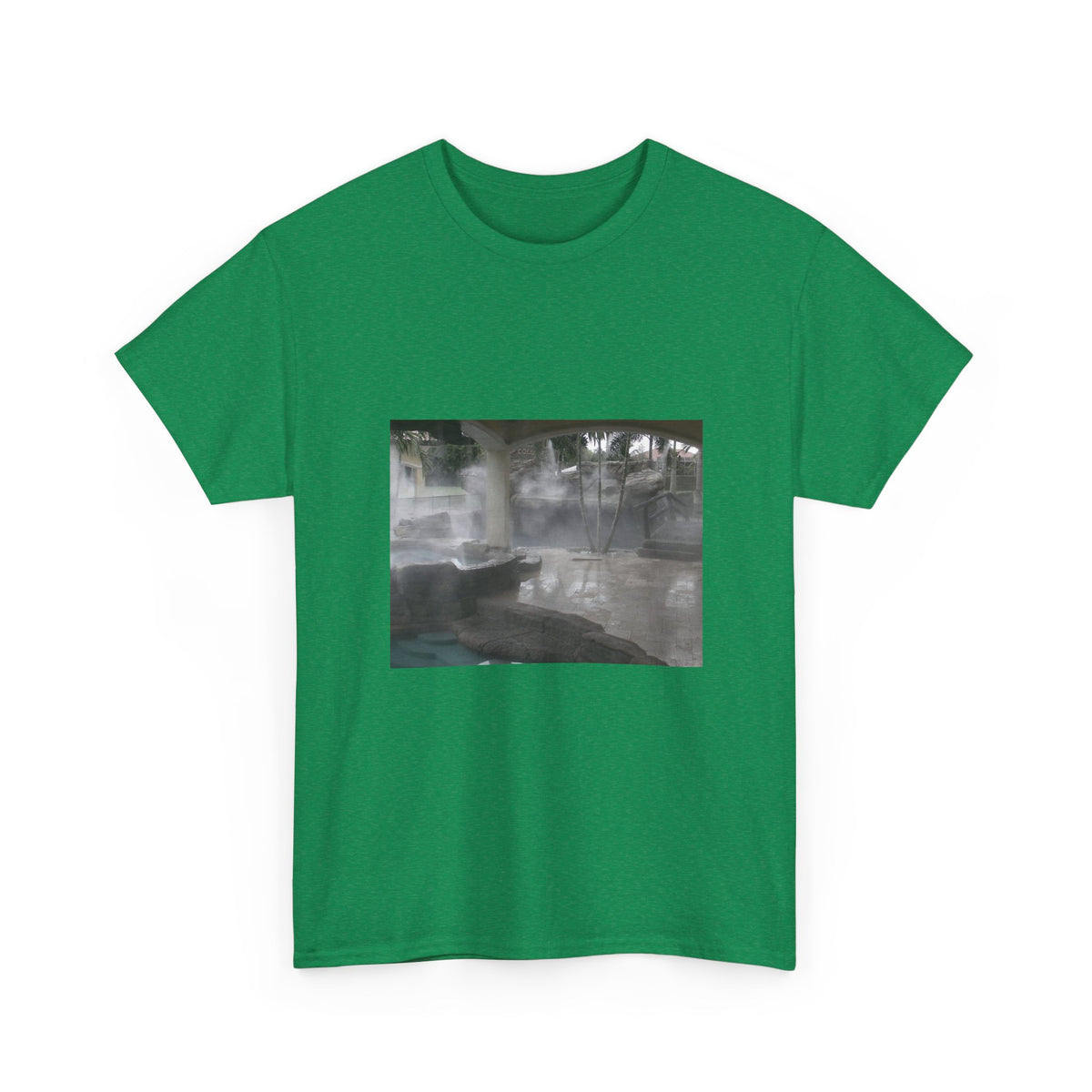 Neon Resin Flow Graphic Tee