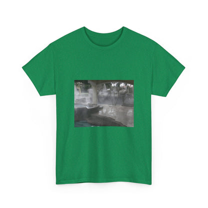 Neon Resin Flow Graphic Tee