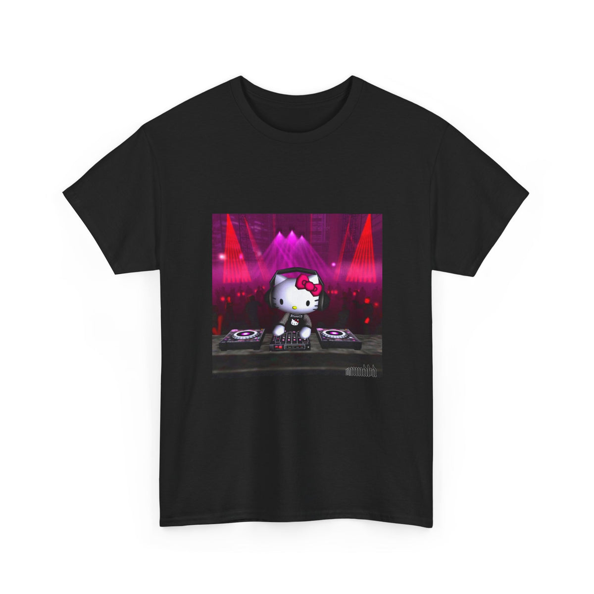 Hello Kitty DJing At The Rave