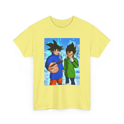 Goku and Vegeta Chillin' On Ice