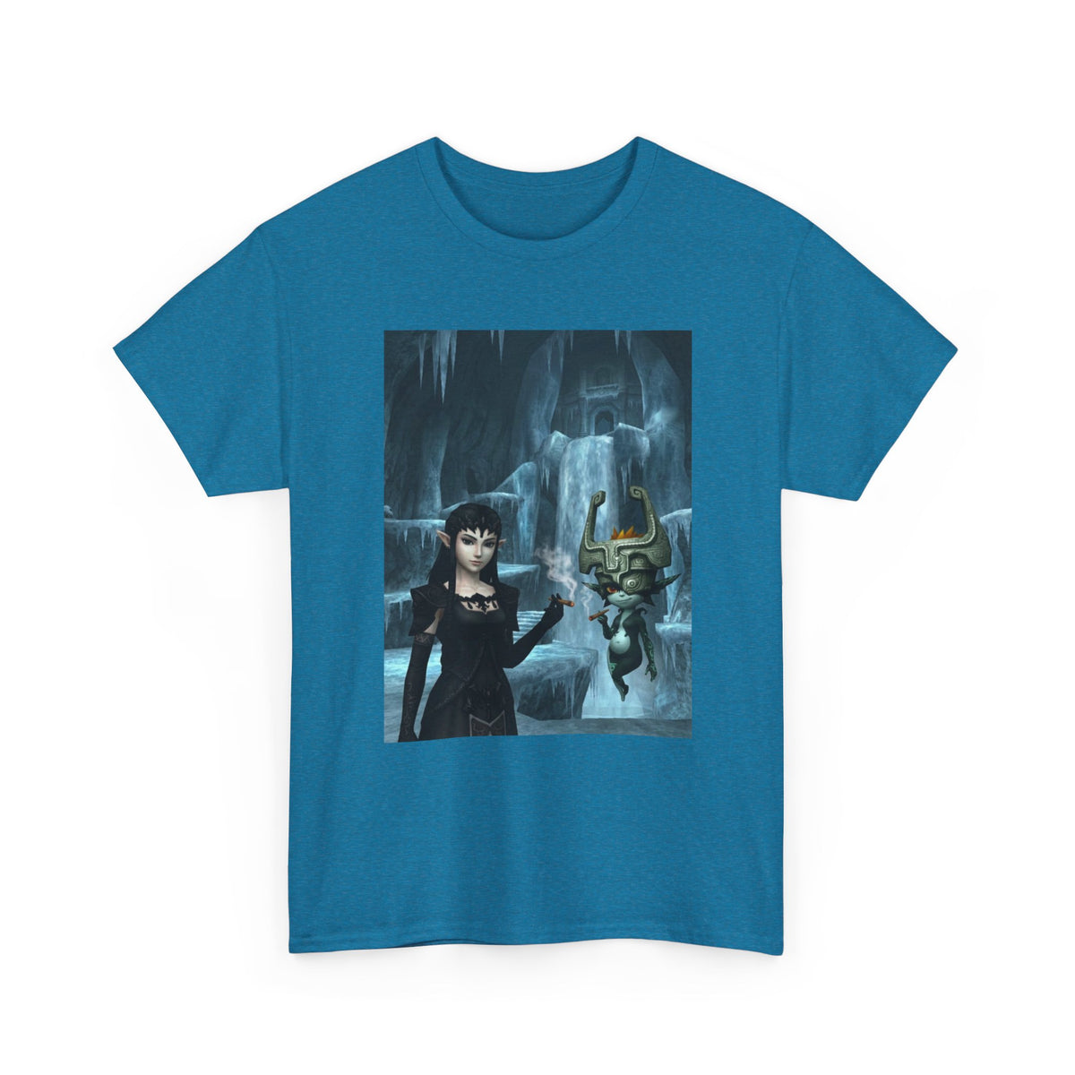 Zant, Midna Smoking Blunts In Ice Cave Tee
