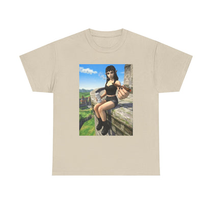 Edgy Elf Offering You A Blunt Tee
